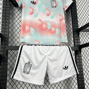 2026 World Cup Belgium Away Kids Kit Football Youth Apparels AAAAJersey Supply Yupoo 5 2