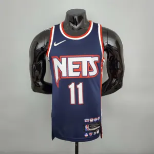 2022 75th Anniversary Irving #11 Nets City Edition Royal Blue