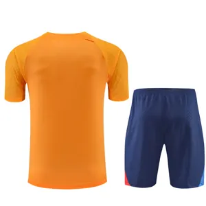 22-23 Barcelona training suit yellow 3
