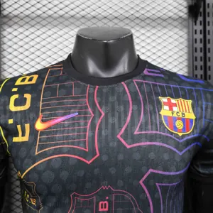 25-26 Barcelona Black Special Edition Kit Player Version Shirt AAAAJersey Dropship Yupoo 2