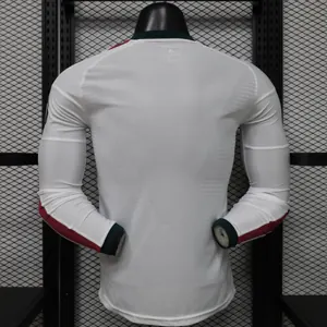 26-27 Real Madrid Mens Home Kit Player Version Football Long Sleeve Shirt AAAAJersey Supply Yupoo 2