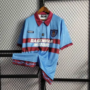 95-97 West Ham Away Retro Kit Vintage Shirt Sport AAAAJersey Yupoo 1