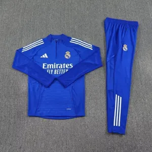 25-26 Real Madrid Training Blue Kit Soccer AAAAJersey Supply Yupoo 5
