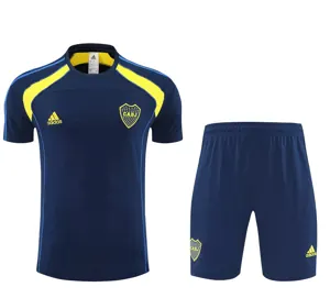 25-26 Boca Juniors Navy Training Kits Football Tracksuits