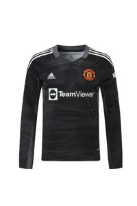 21-22 Manchester United black goalkeeper long sleeve 10