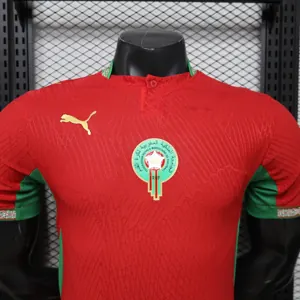 2026 World Cup Morocco Home Soccer Shirt Player Version 1
