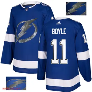 2018 Tampa Bay Lightning ice hockey jersey M-3XL 坦帕湾闪电队时尚亮片款冰球服 5