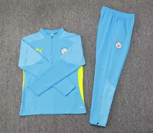 24-25 Manchester City Long Sleeve Training Suit Football Shirts 1