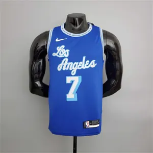 2021 Anthony#7 Lakers Retro Blue