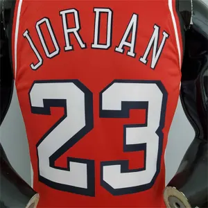 2022 Bulls Jordan #23 City Edition Red 7