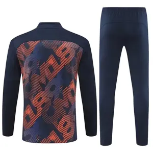 24-25 Marseille Long Sleeve Training Suit Football Shirts 2
