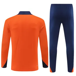 2024 Netherlands Player Long Sleeve Training Suit Football Shirts 1