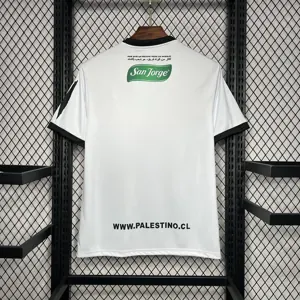 24-25 Club Deportivo Palestino White Special Edition Soccer Uniforms Soccer AAAAJersey Yupoo 4