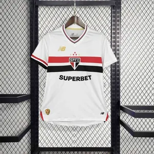 25-26 Sao Paulo Home Women Shirt Lady Uniform AAAAJersey Dropship Yupoo 9