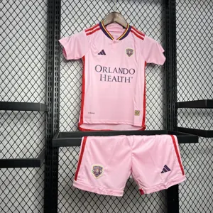 24-25 Orlando City Away Kid Kits Youth Apparels AAAAJersey Wholesale Yupoo 5