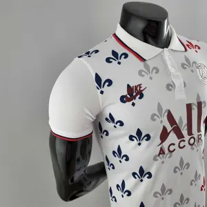 22-23 PSG Co-branded version white POLO 5