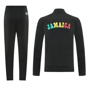 2026 Jamaica Mens Kit Black Full Zipper Jacket Soccer Tracksuit Yupoo 6 6