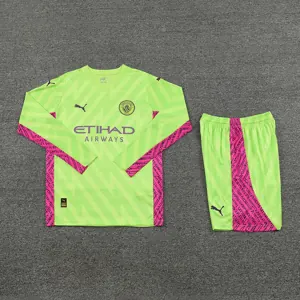 23-24 Manchester City Goalkeeper Long Sleeve Soccer Jerseys Yupoo 1