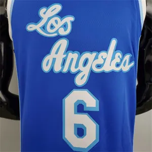 Lakers James#6 Latin Night (High Head) Blue 2
