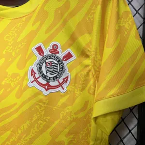 24-25 Corinthians Goalkeeper Yellow Kit Soccer Unifrom AAAAJersey Dropshiping Yupoo 3