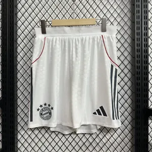 25-26 Bayern Munich Away Player Version Shorts Football Trousers AAAAJersey Supply Yupoo