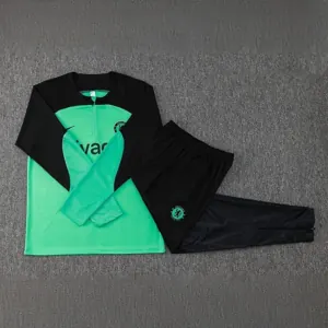 23-24 Chelsea Green Training Suit Long Sleeve Sweat Kits Best Jerseys Yupoo 1