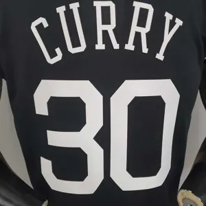 Curry #30 Golden State Warriors black 7
