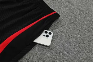 2022 Portugal Training Suit Short Sleeve Kit Black 5