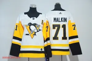 Pittsburgh Penguins women ice hockey jersey S-XL 匹兹堡企鹅队女装冰球服