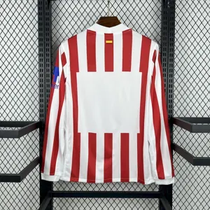 25-26 Atletico Madrid Home Kit Long Sleeve Football Uniforms AAAAJersey Dropship Yupoo 2