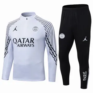 25-26 PSG Paris Training Soccer White Suit AAAAJersey Supply Yupoo