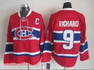 Montreal Canadiens retro ice hockey jersey M-3XL 蒙特利尔加拿大人复古冰球服 3