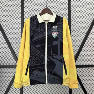2024 Fluminese Trench Coat Reversible Windbreaker Double-Sides Jacket Soccer AAAAJersey Yupoo 8