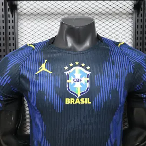 2026 World Cup Brazil Away Soccer Shirt Player Version 4