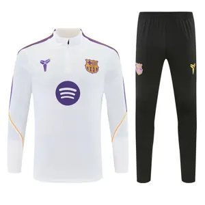 26-27 Barcelona Mens Kit Football Aldult Training Long Sleeve Suit Yupoo 5 5