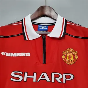 98-99 Manchester United home long sleeve 11