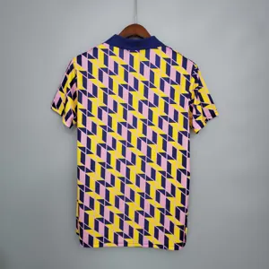 88-89 Scotland third away soccer jersey 7