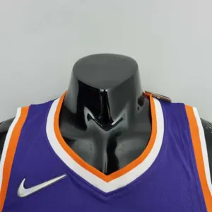 75th Anniversary Ayton #22 Phoenix Suns Purple NBA Jersey 1