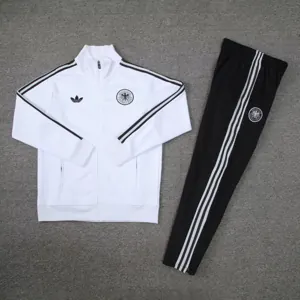 2024 Germany Long Sleeve Tracksuit White Jacket Suits Football AAAAJersey Supplier 1