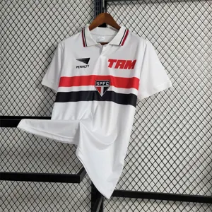 93-94 Retro Sao Paulo home size S-XXL Soccer Jerseys 5