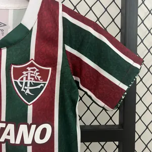24-25 Fluminense Home Kid Kits Youth Apparels AAAAJersey Wholesale Yupoo 3