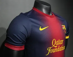 12-13 Barcelona Home Retro Kit Vintage Player Version Sino Shirt AAAAJersey Dropship Yupoo 5