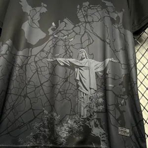 2024 Brazil Christ the Redeemer Black Grey Special Edition Shirt AAAAJersey Supplier Yupoo 3