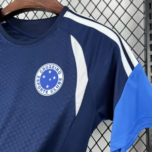 25-26 Cruzeiro Pre-Match Kit Soccer T-Shirt AAAAJersey Supply Yupoo 6
