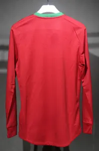 2012 Portugal Euro Cup Home Retro Kit Vintage Player Version Long Shirt AAAAJersey Dropship Yup 5