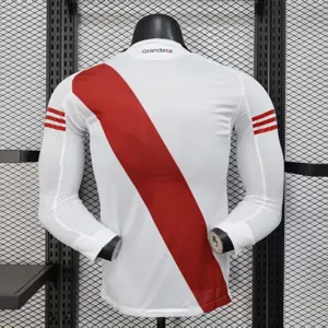 25-26 River Plate Home Player Version Kit Soccer Long Sleeve Shirt AAAAJersey Supply Yupoo 5