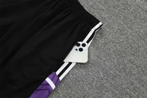 22-23 Real Madrid training suit kit Black 1