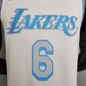2021 James#6 Lakers Retro White 1