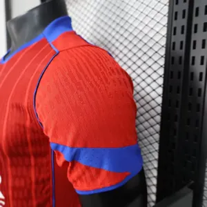 25-26 PSG Third Away Kit Player Version Red Summer Sports Shirts AAAAJersey Dropship Yupoo 8