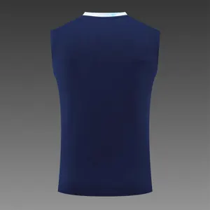 22-23 Manchester City vest training suit kit Royal Blue 4